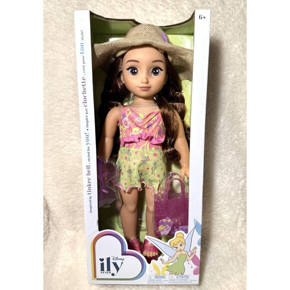Disney ILY 4ever 18" Tinkerbell Doll Brown Hair/Brown Eyes NEW - Picture 5 of 7